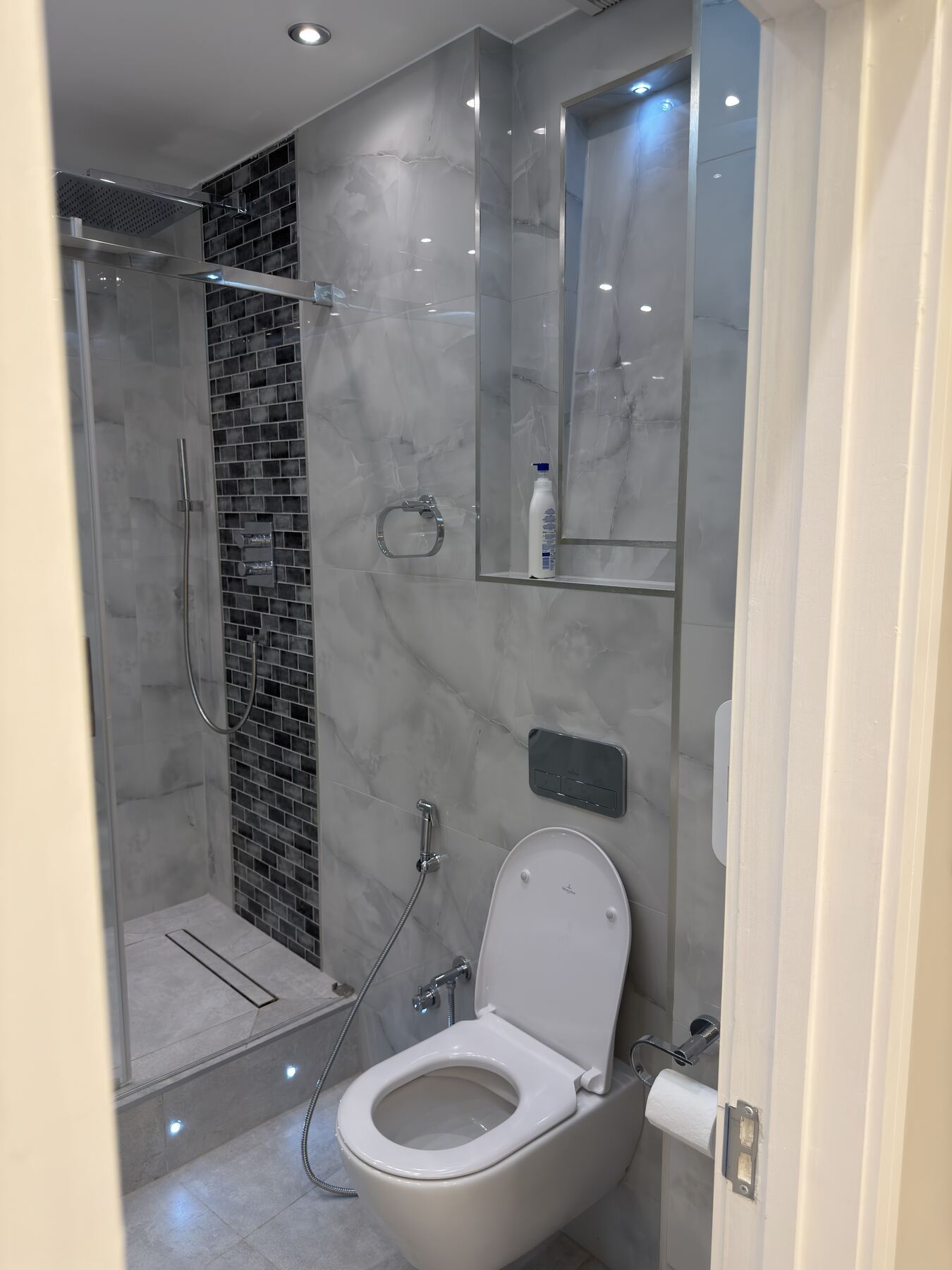Luxury bathroom and cloakroom finish