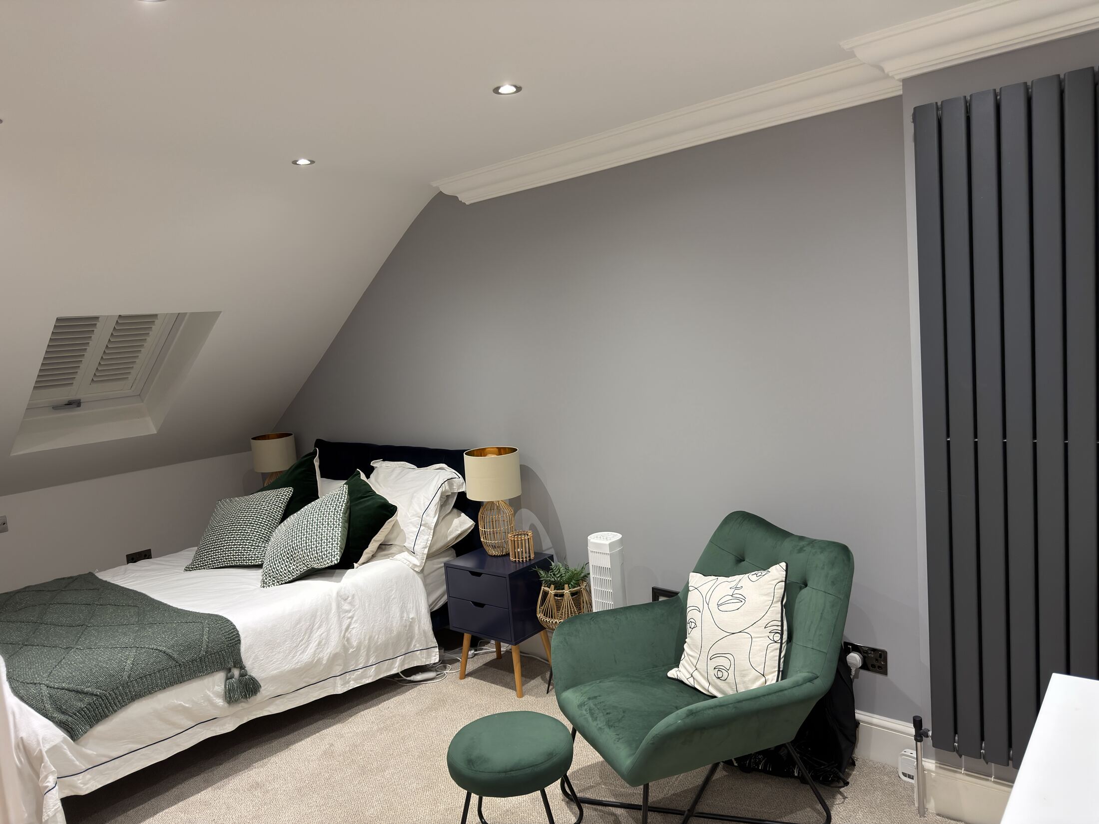 Finished loft space by Redwood